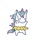 Unicorn Crayon（個別スタンプ：16）