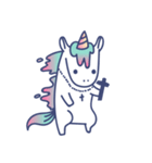 Unicorn Crayon（個別スタンプ：36）