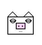 THE PINK NOSE PIG（個別スタンプ：3）