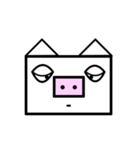 THE PINK NOSE PIG（個別スタンプ：4）