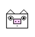 THE PINK NOSE PIG（個別スタンプ：13）