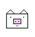 THE PINK NOSE PIG（個別スタンプ：14）
