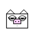 THE PINK NOSE PIG（個別スタンプ：19）