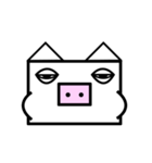 THE PINK NOSE PIG（個別スタンプ：20）