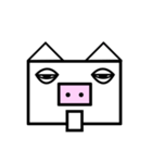 THE PINK NOSE PIG（個別スタンプ：21）