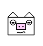 THE PINK NOSE PIG（個別スタンプ：22）