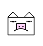 THE PINK NOSE PIG（個別スタンプ：23）