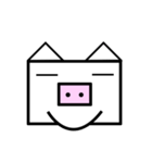 THE PINK NOSE PIG（個別スタンプ：27）