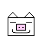 THE PINK NOSE PIG（個別スタンプ：31）