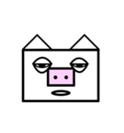 THE PINK NOSE PIG（個別スタンプ：36）
