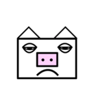 THE PINK NOSE PIG（個別スタンプ：38）