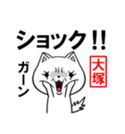超★大塚(おおつか・オオツカ)なネコ（個別スタンプ：28）