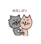 ねこ友さん（個別スタンプ：40）