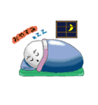 ふくろうの白丸ちゃんと福丸くん（個別スタンプ：8）