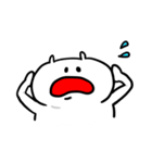 愛らしい白いやつ2（個別スタンプ：8）