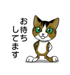 我が家のノラ猫ハナちゃん♀（個別スタンプ：7）