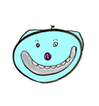 Blue pig（個別スタンプ：2）