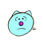 Blue pig（個別スタンプ：7）