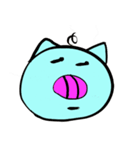 Blue pig（個別スタンプ：8）
