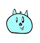Blue pig（個別スタンプ：22）