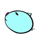 Blue pig（個別スタンプ：23）
