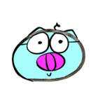 Blue pig（個別スタンプ：27）