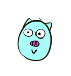 Blue pig（個別スタンプ：36）