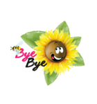 sun funny flower（個別スタンプ：15）