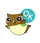 Owl cute（個別スタンプ：8）