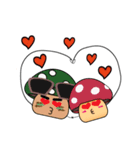 mushroom family-tw（個別スタンプ：6）