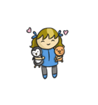 Kimberly ＆ Friends: Daily Life（個別スタンプ：1）