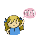 Kimberly ＆ Friends: Daily Life（個別スタンプ：14）
