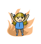 Kimberly ＆ Friends: Daily Life（個別スタンプ：16）