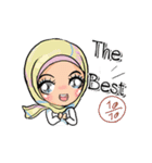 Lovely Muslimah（個別スタンプ：3）