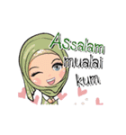 Lovely Muslimah（個別スタンプ：21）