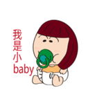 younger sister and bear-Fake ghosts（個別スタンプ：7）