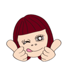 younger sister and bear-Fake ghosts（個別スタンプ：12）
