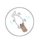 かもかもカモノハシ（個別スタンプ：14）