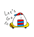 柄おにぎり（個別スタンプ：8）