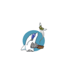 RAD the Albino Dolphin（個別スタンプ：4）