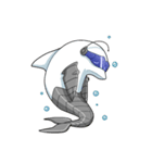 RAD the Albino Dolphin（個別スタンプ：12）