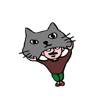 Middle aged man face（個別スタンプ：30）
