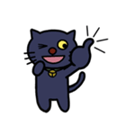 Lovely blue cat（個別スタンプ：4）