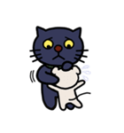 Lovely blue cat（個別スタンプ：26）