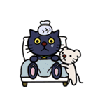 Lovely blue cat（個別スタンプ：27）