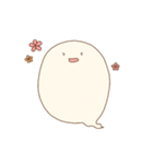 おばけまるすたんぷ（個別スタンプ：3）