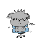 構ってちゃんの黒ペキもも（個別スタンプ：5）