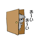 構ってちゃんの黒ペキもも（個別スタンプ：7）