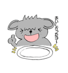 構ってちゃんの黒ペキもも（個別スタンプ：10）