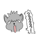 構ってちゃんの黒ペキもも（個別スタンプ：21）